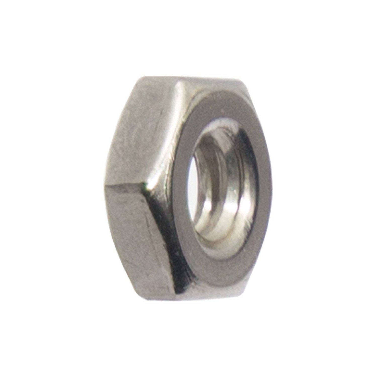 12-24 Machine Screw Hex Nuts Stainless Steel 18-8 Qty 100