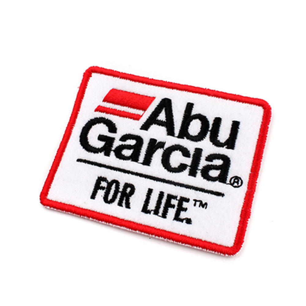 New Abu Garcia Logo Patch Emblem Clothes Cap Fishing Badge 7cm #J1