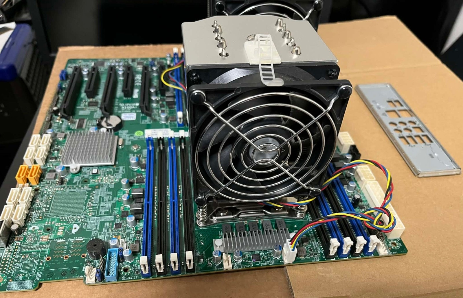 SUPERMICRO X10DAi Dual LGA Motherboard - 2x E5-2680 V4 CPU W/ SHIELD - NO MEMORY