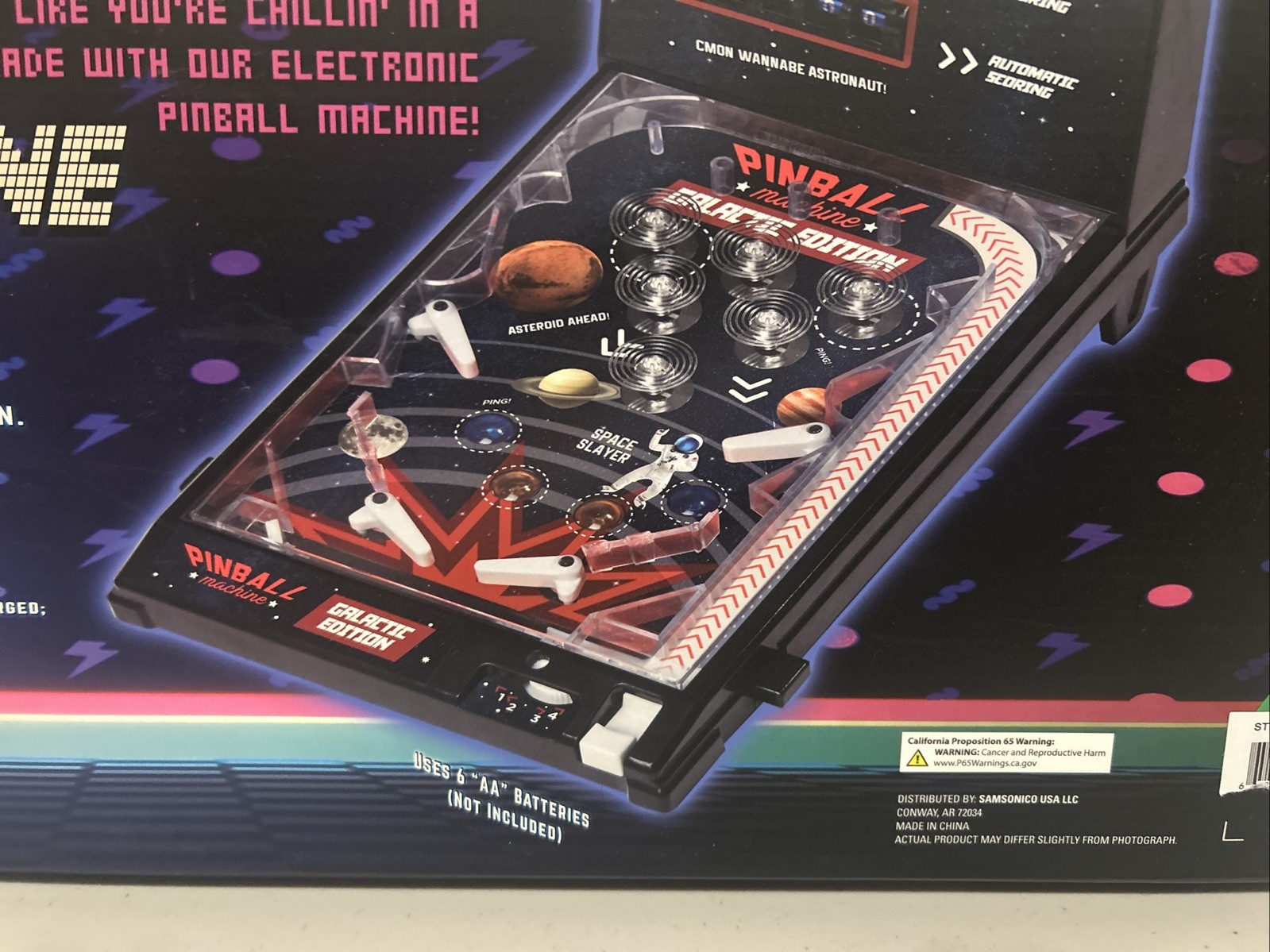 Midwest Trading Group Tech Toyz Electronic Tabletop Pinball Machine