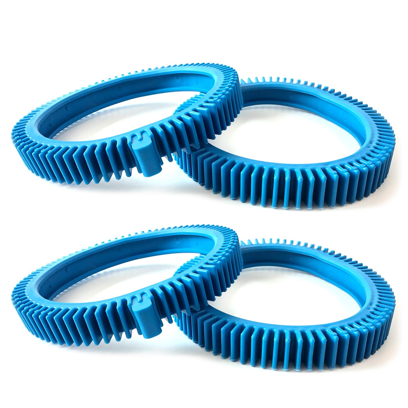 Pool Cleaner Tire Kit Front Rear Replacement for Suction Pool Cleaners