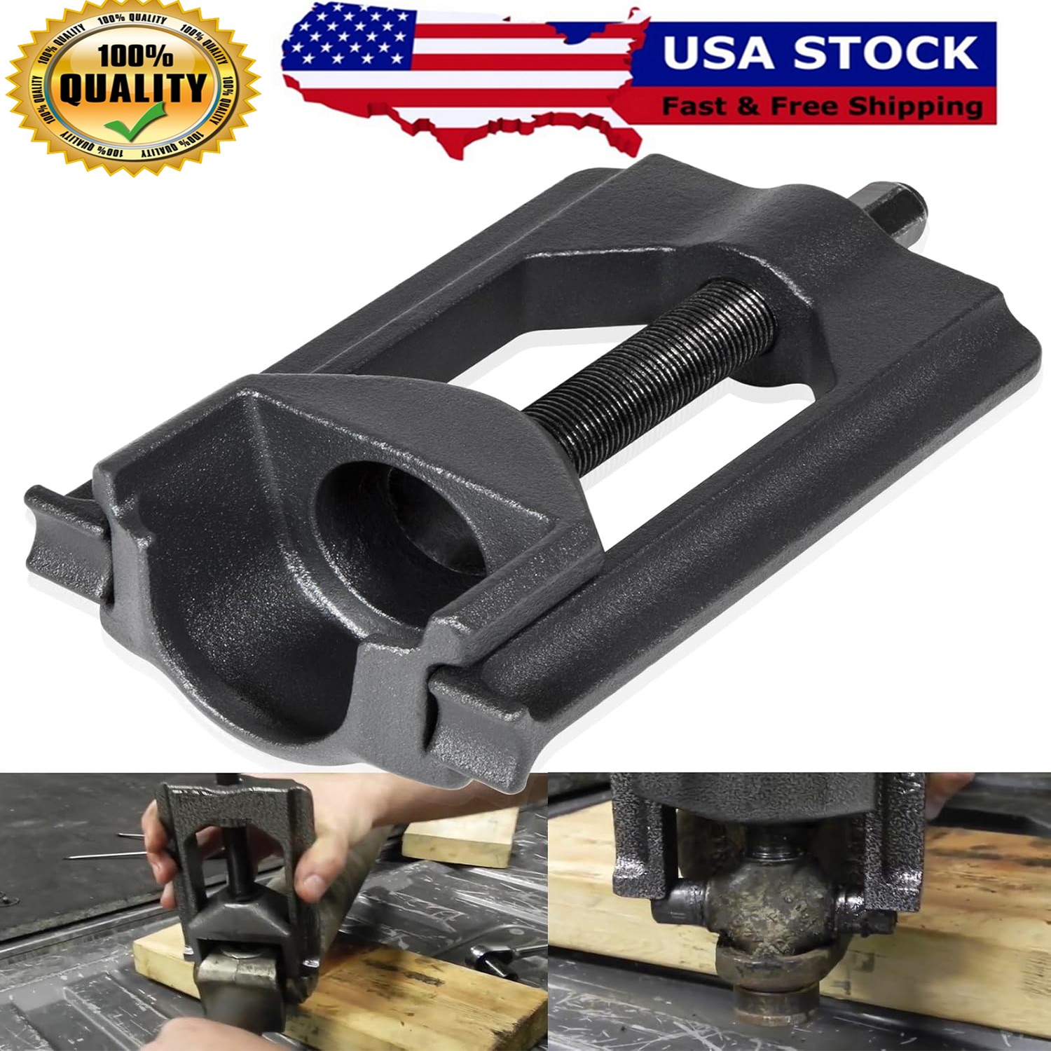 10105 Universal U-Joint Puller 1-1.25"OD.Bearing Cup Installer Pullers for Cars