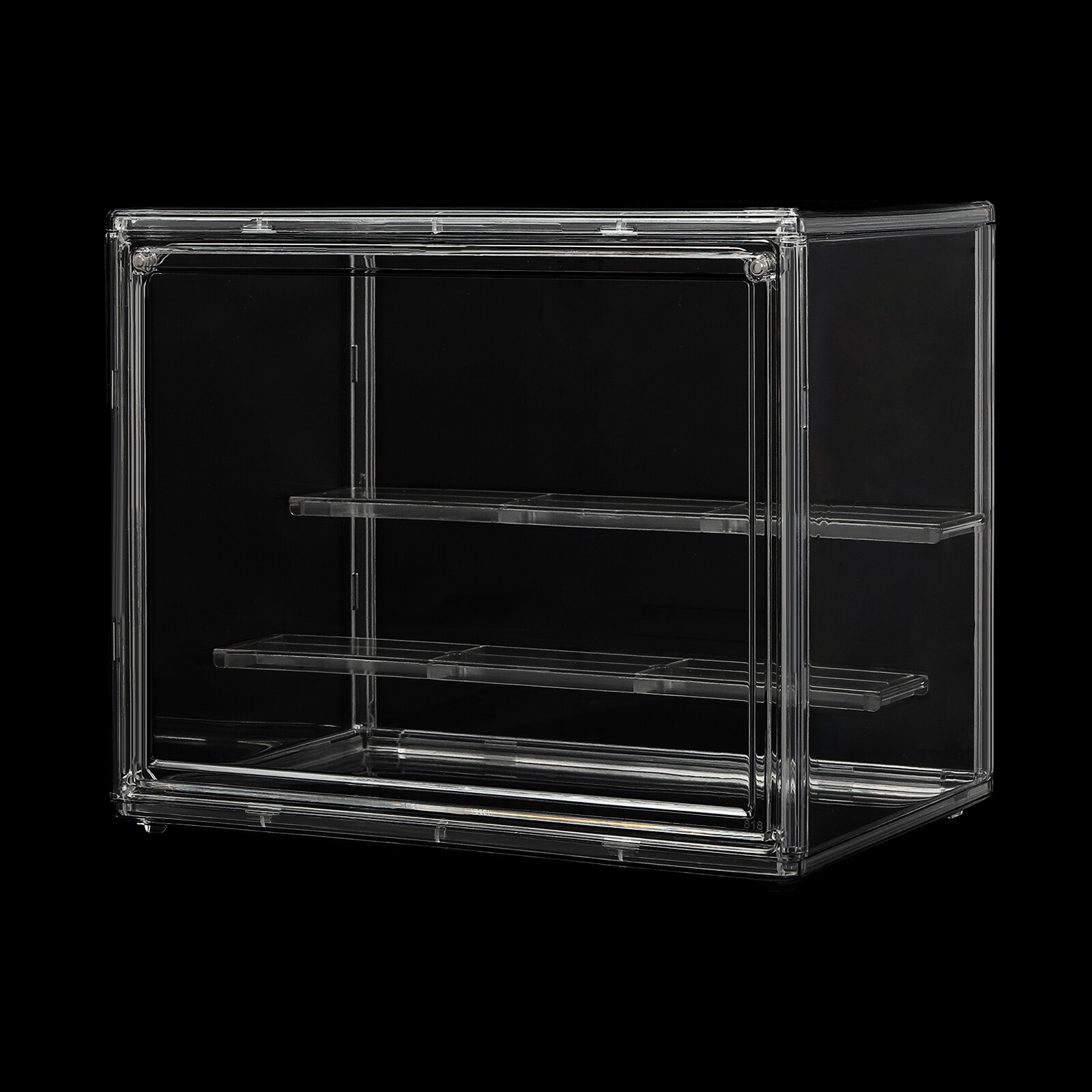 Clear 2-Tier PET Display Case Countertop Bread Cake Cupcake Storage