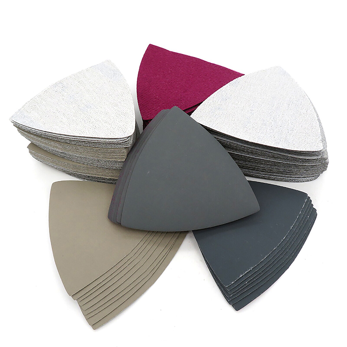 996A Wet Sandpaper Sanding Paper Triangle Grit Wood Car Metal Antique Polishing