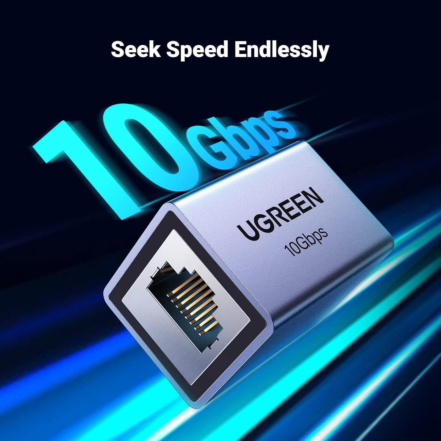 UGREEN Ethernet Extender 10Gbps, Ethernet Coupler for Cat8 Cat7 Cat6 Cat5 Cable