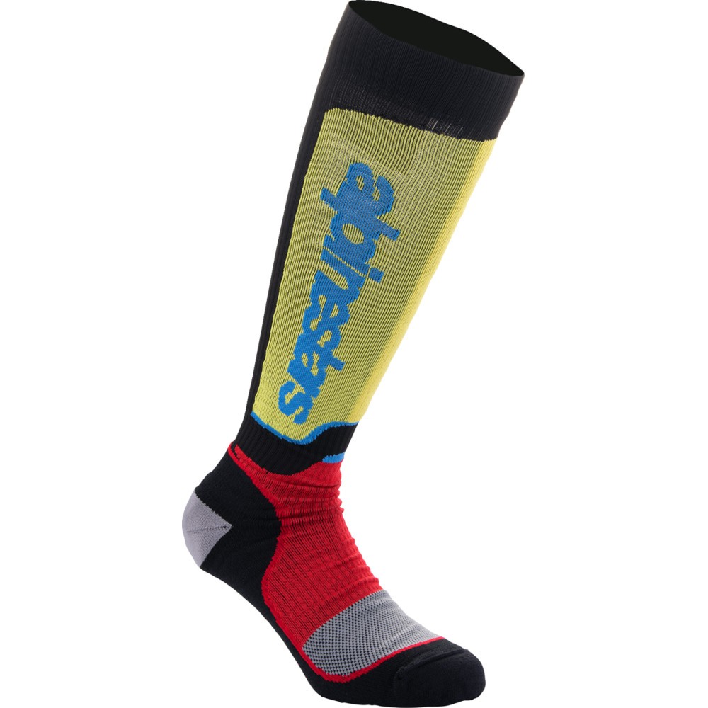Alpinestars 4702324-1212-M MX Plus Socks Md Blue
