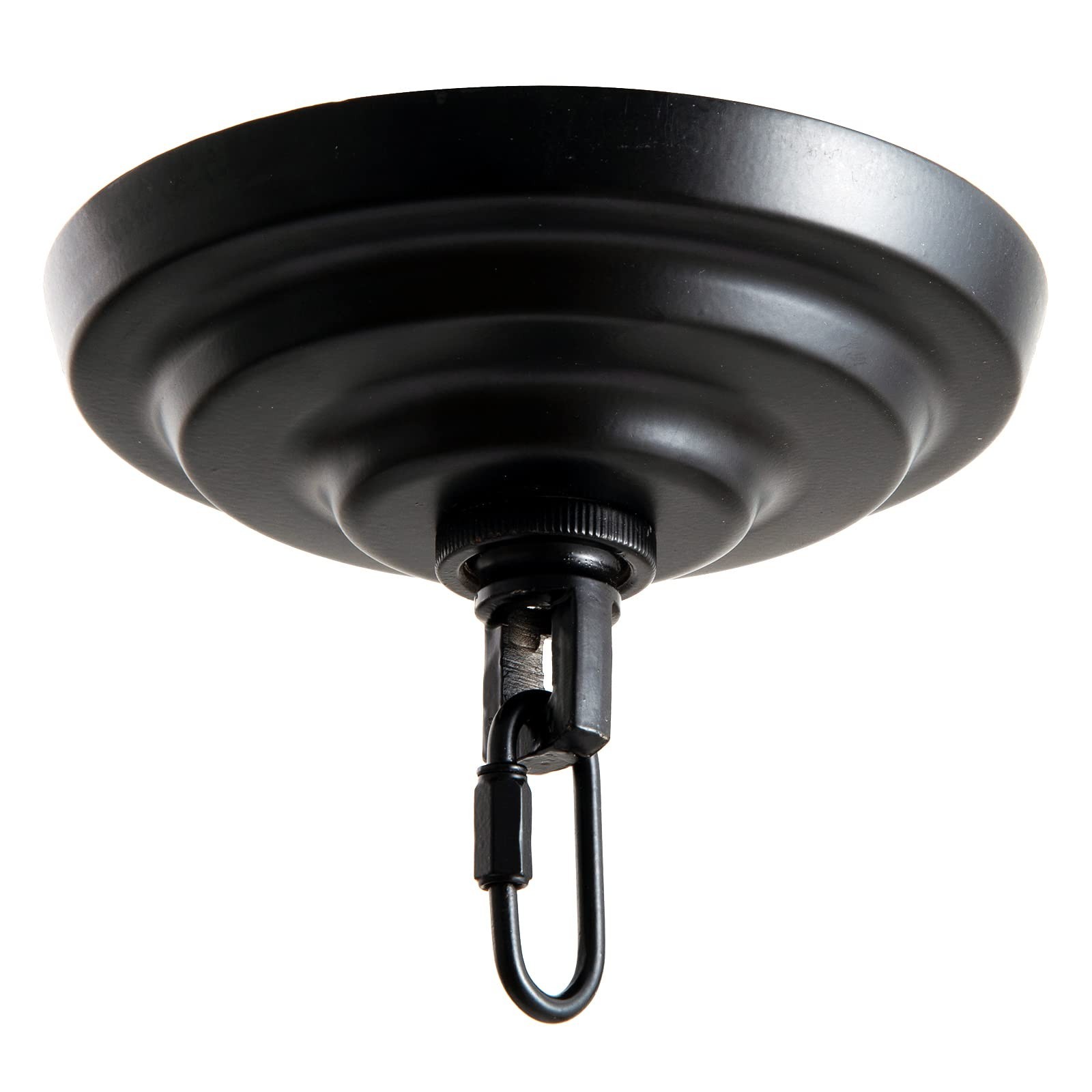 Chandelier Canopy Kit, Replacement Cover Plate, Mounting Hardware, Black
