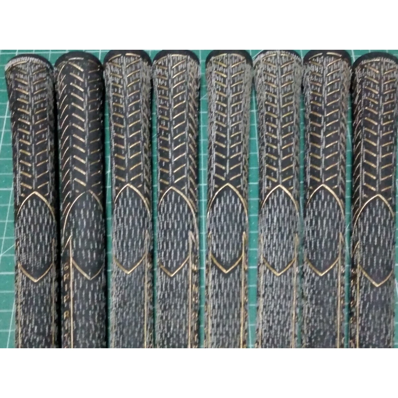 New Golf Pride Swing Rite Cord black gold 8x pieces Vintage Golf Pride BACKLINE
