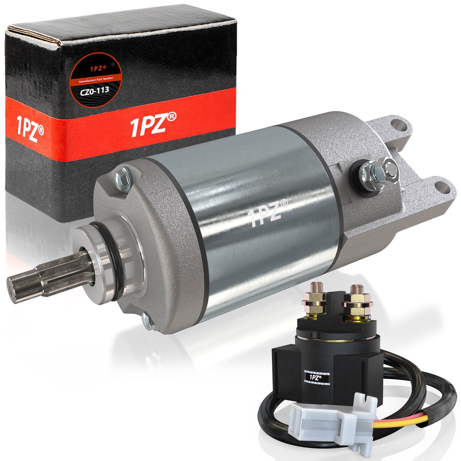 Starter Motor Assembly for Honda FourFrax 300 TRX300 TRX300FW OEM 31200-HC4-003