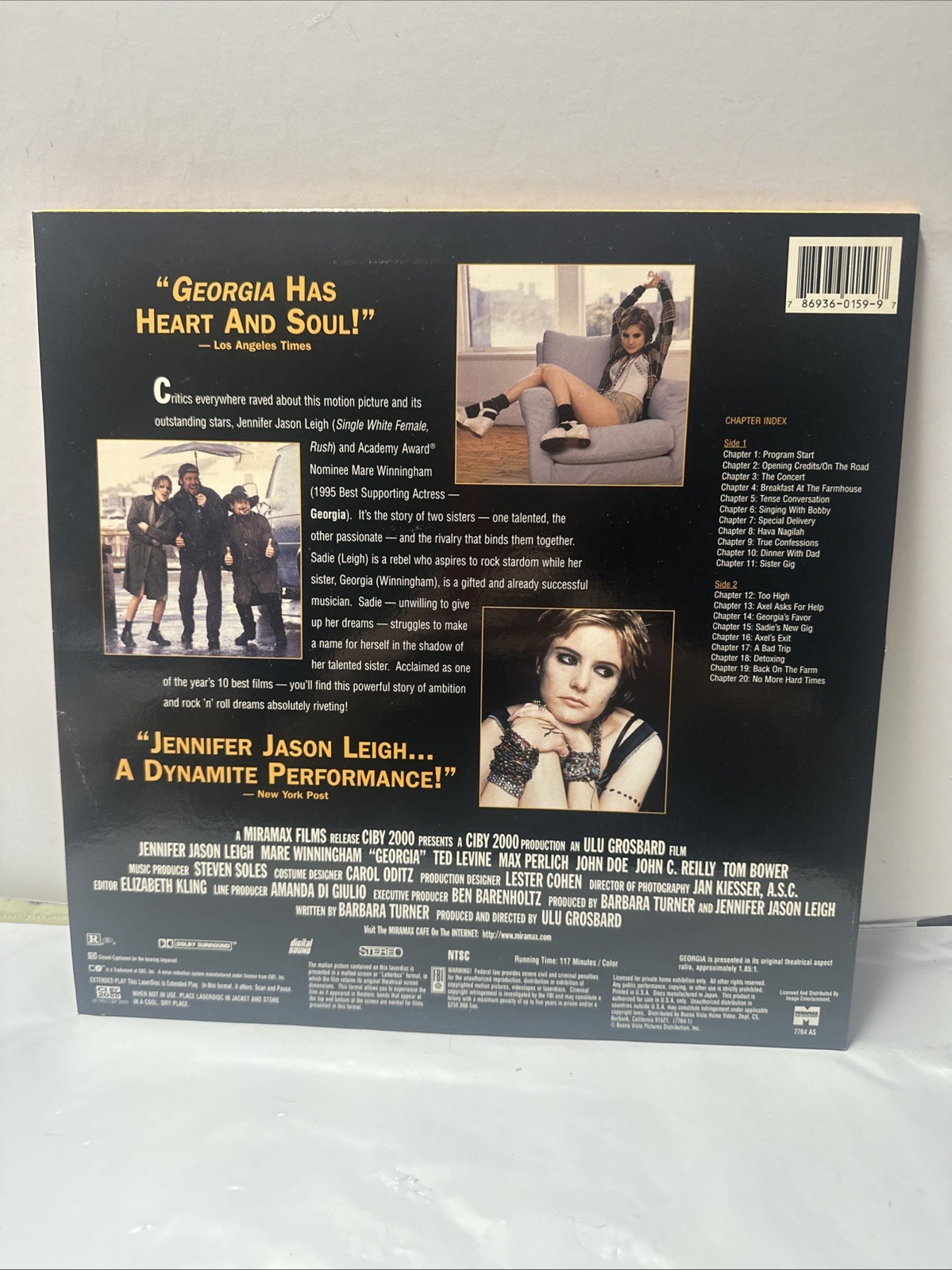 Georgia laser disk