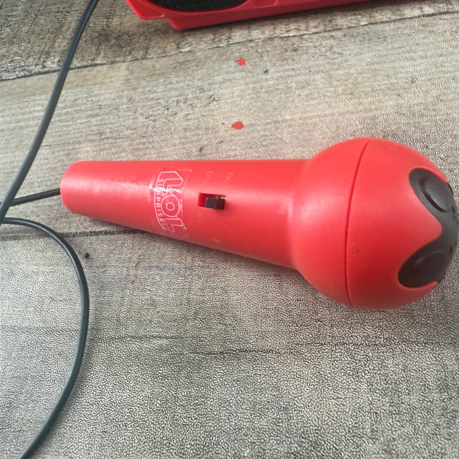 LOL Surprise Bluetooth Karaoke Machine Turns On