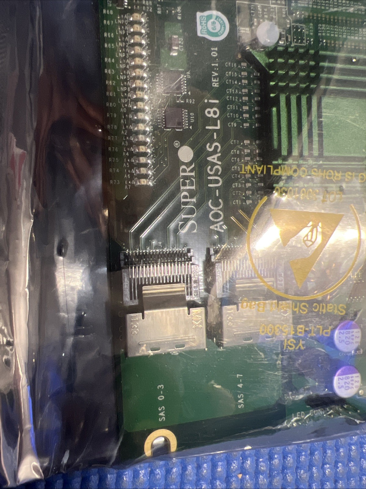Supermicro AOC-USAS-L8i 8 Port SAS RAID Controller