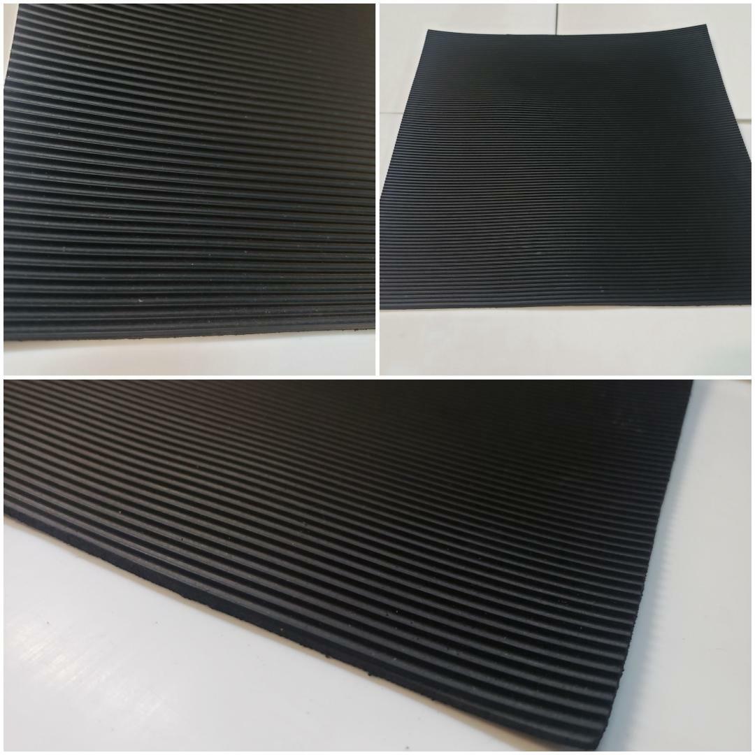 RIB RUBBER MATTING TILE  1/8 THK X 12"WIDE X 12" LONG FREE SHIPPING