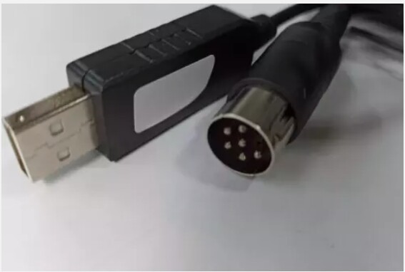 1X for TS-440 TS-450 TS-680 TS-950 TS-940 TS-850 790 USB to Din6 Cable