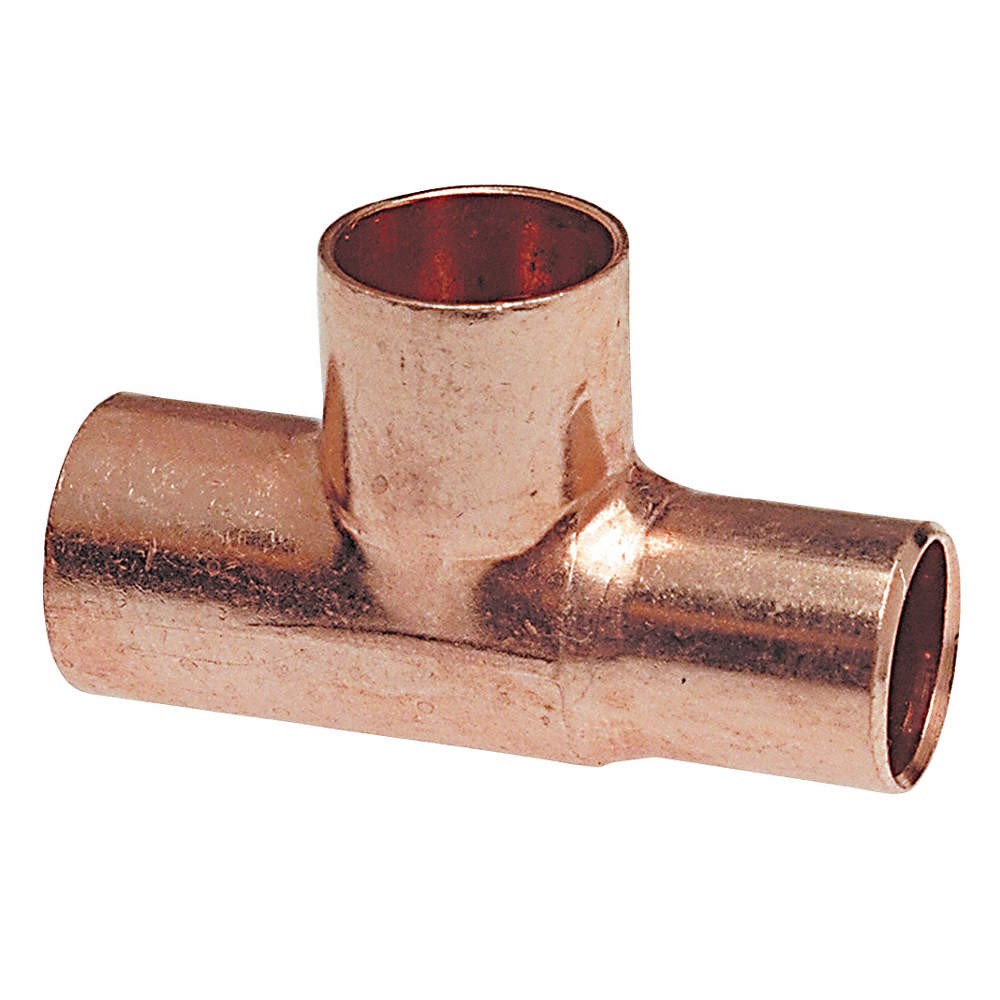NIBCO 6112 1/2 Tee,Wrot Copper,1/2" Tube,CxFTGxC 39R542