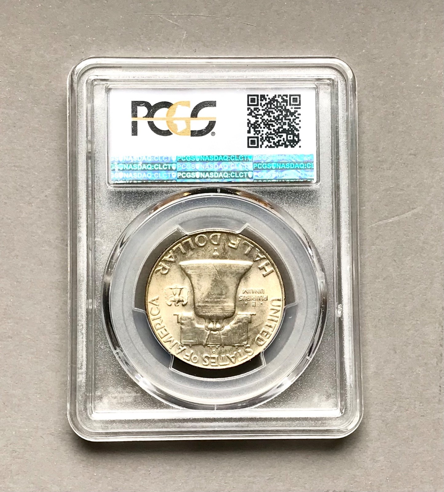 1954D Franklin Half PCGS MS65FBL