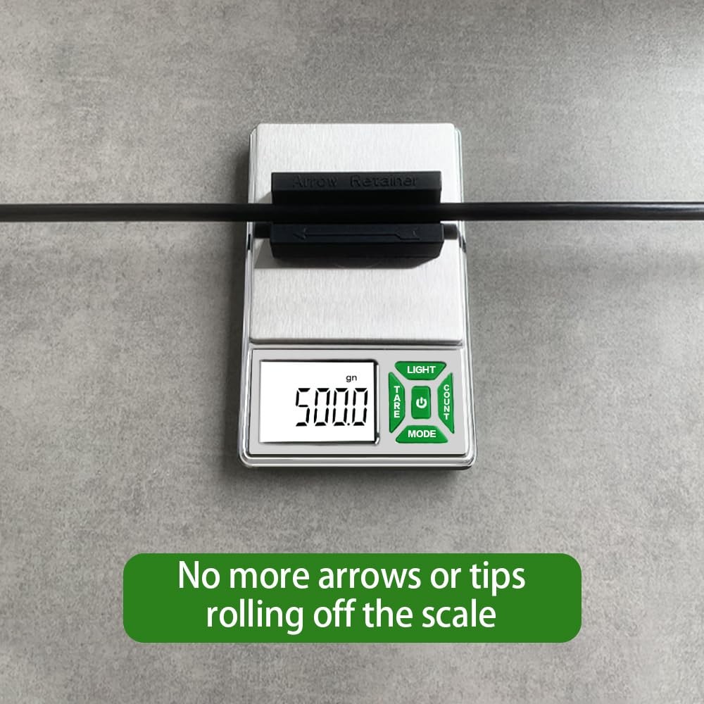 Arrow Scale Digital Grain, Archery Scale, Arrow Weight Scale with Arrow Holde...