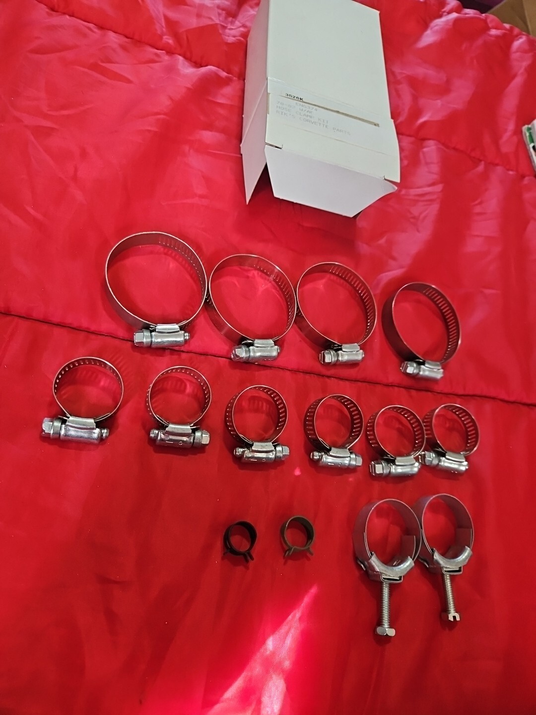 1978 -1982 w/ AC 350 Heater Radiator Hose Clamp Kit 1979 1980 1981 78 79 80 81