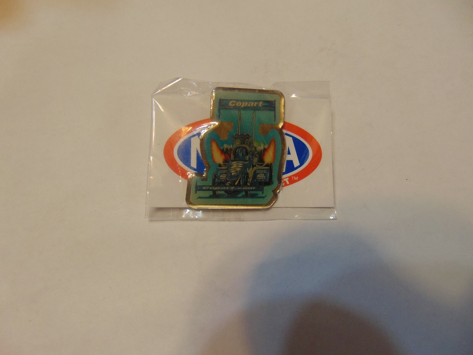 INSIGNIA CREST HAT PIN MINI BADGE NHRA RACING COPART