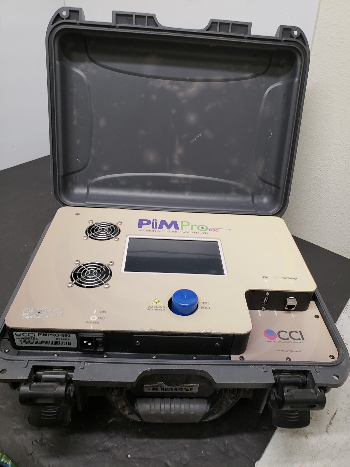 CCI PIMPRO 850 PRECISION PASSIVE INTERMOD ANALYZER