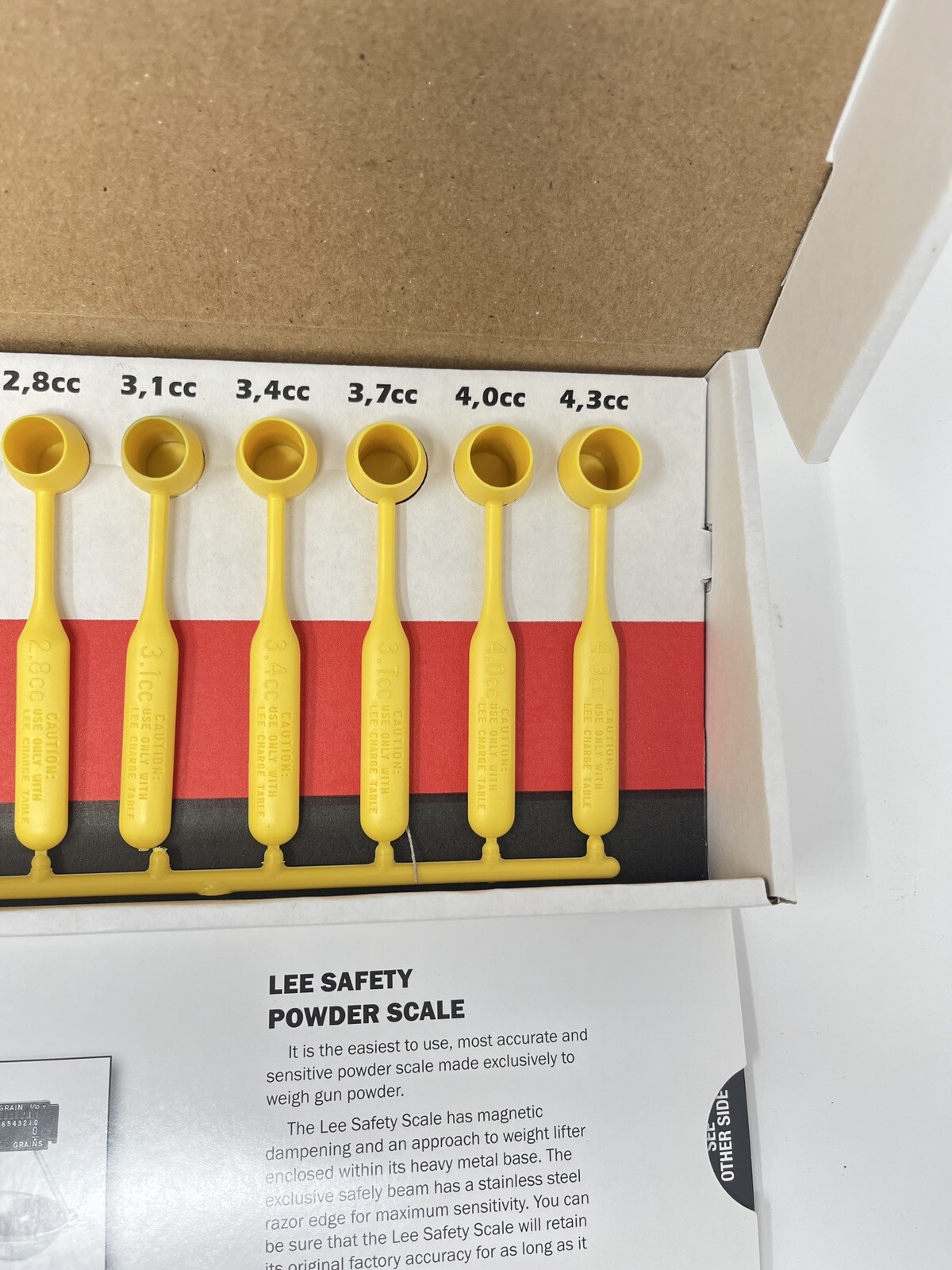 LEE Precision Improved Powder Measure Kit Dipper 90100 Reloading