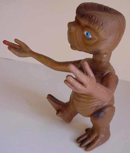 E.T. Extra-Terrestrial Poseable Vinyl Figure Taiwan