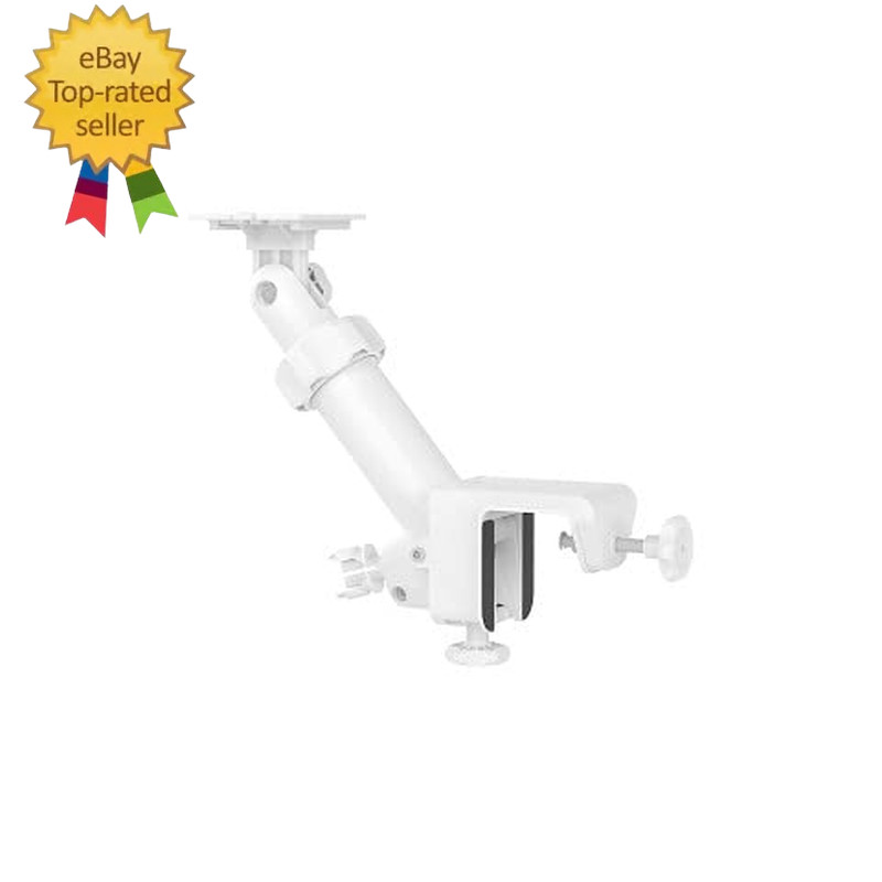 Gutter Mount for Cameras and Solar Panels - White