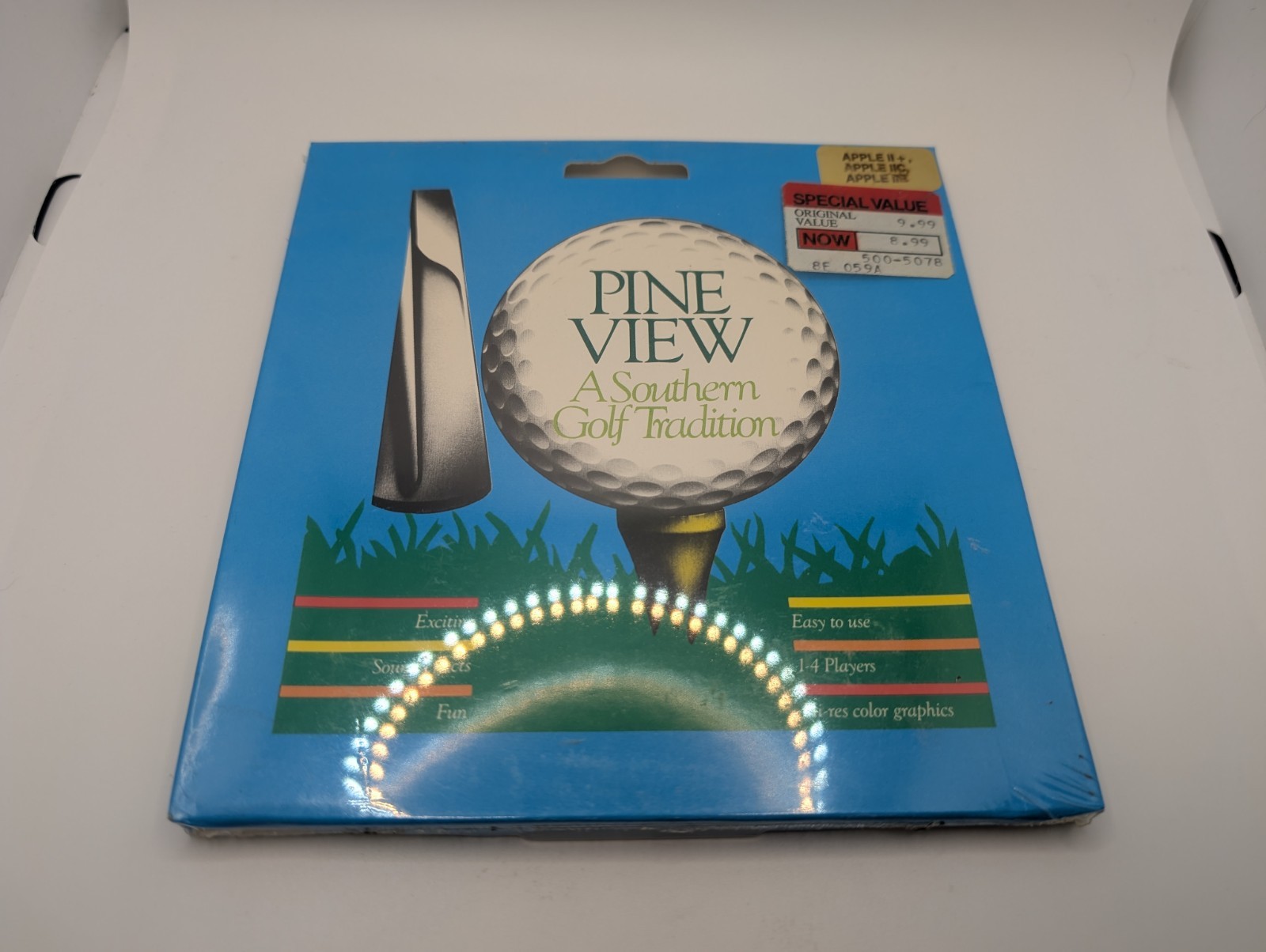 Pine View- A Southern Golf Tradition for Apple IIe, IIc, II+  NEW SEALED!