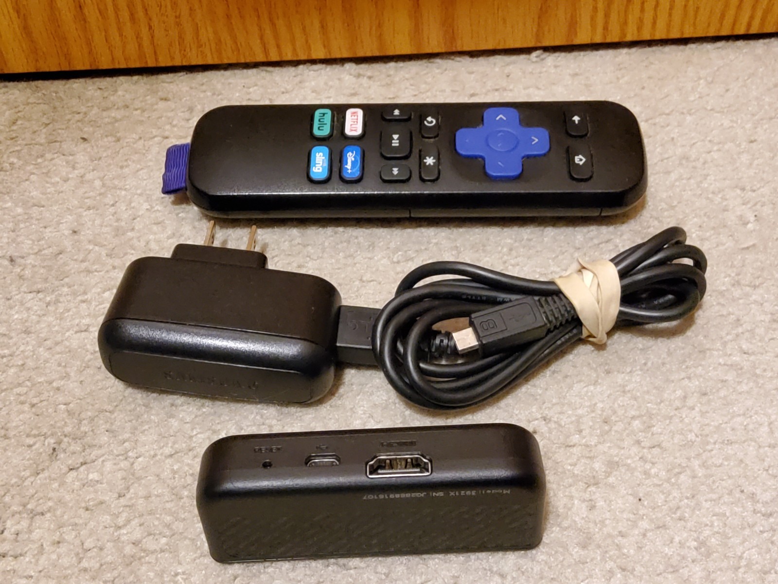 Roku Streamer Model 3921X Tested Cleaned EUC