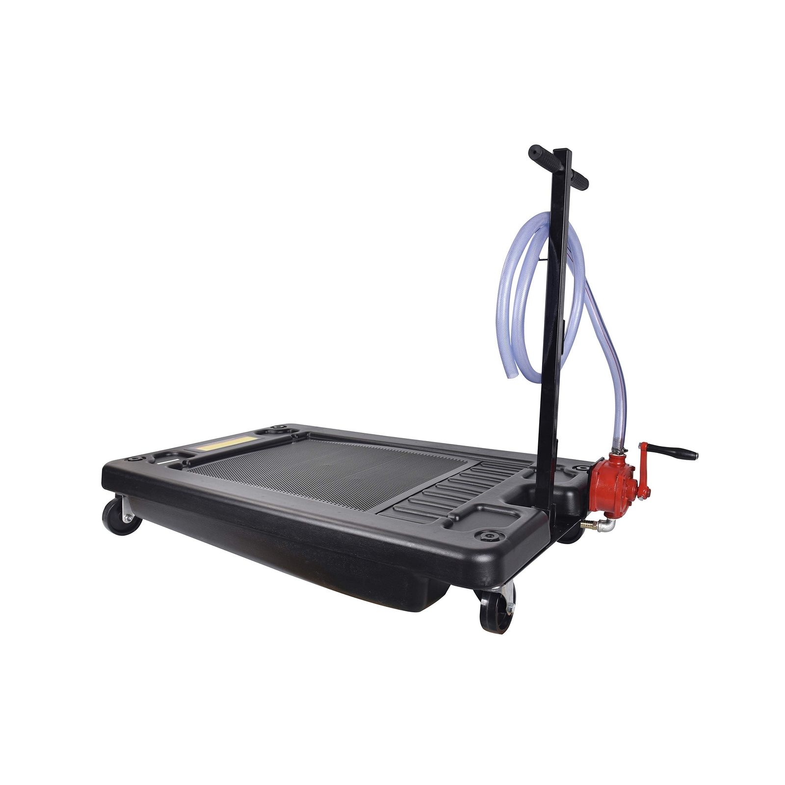 Aain A047 17 Gallon Oil Drain Pan Caddy, Low Profile Portable Waste Oil Chang...