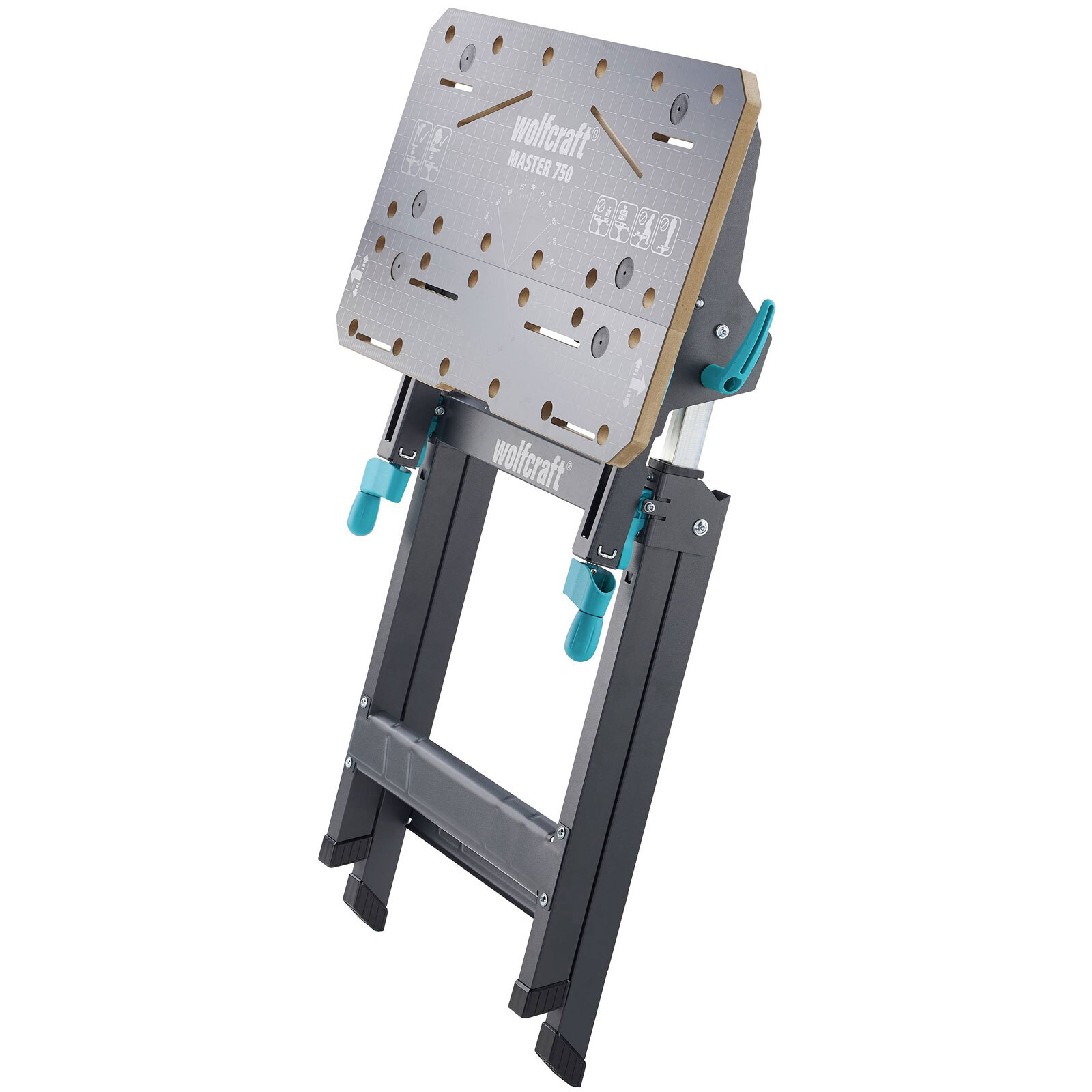 Wolfcraft 6871000 Master 750 ERGO Tavolo Di Fissaggio/Macchina Regolabile 13,2kg