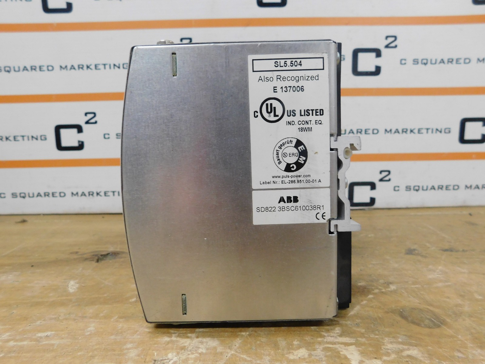 ABB SL5.504 Power Supply E137006 used JNC