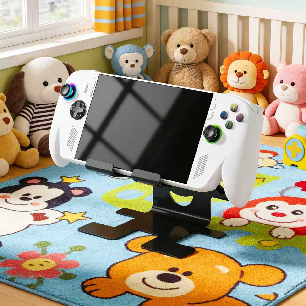 For ROG Ally/ ROG XBOX Ally Console Grip Universal Wall Bracket Desktop Stand