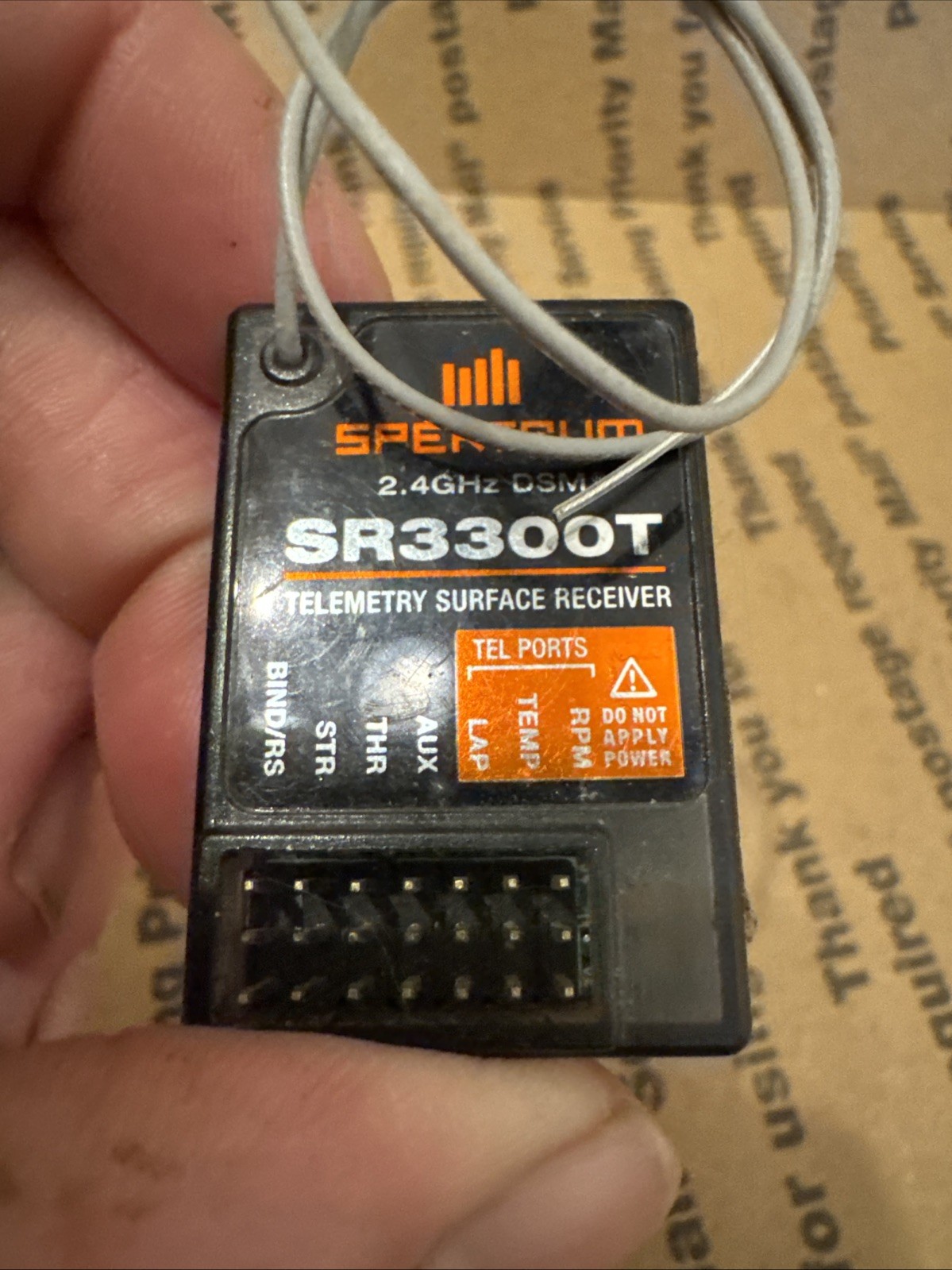 Spektrum SR3300T DSM Telemetry Surface Receiver