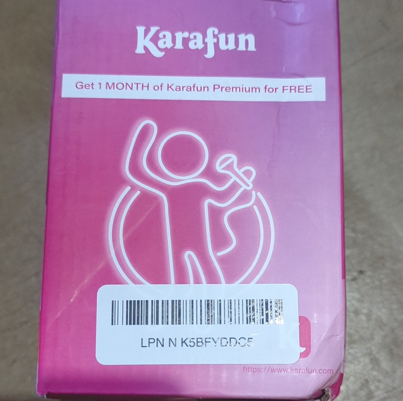 Portable Karaoke System Multicolor