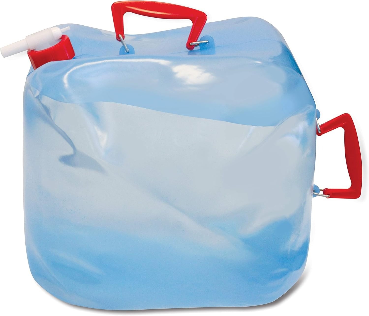 Stansport 5-Gallon Collapsible Water Carrier Plastic Water Container for Camping
