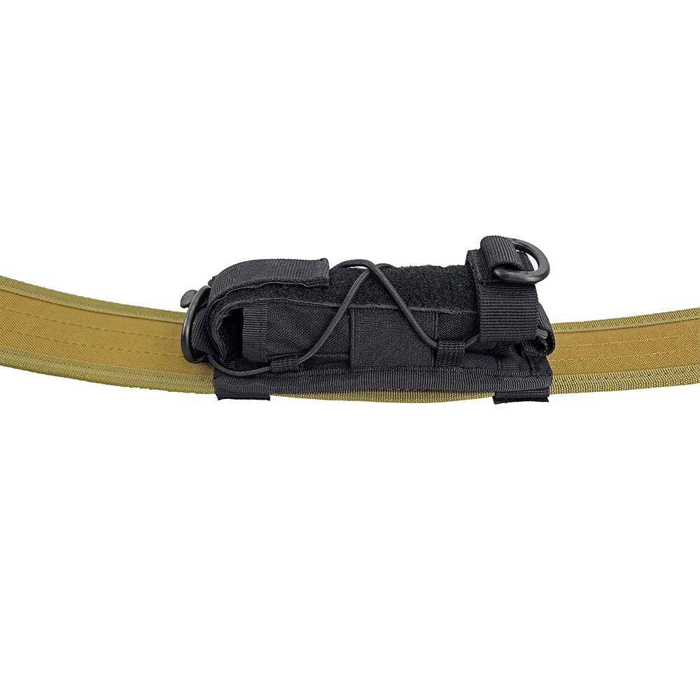 Flashlight Holster Tactical Molle Open-top Flashlight Holder for Tool Belt Pouch