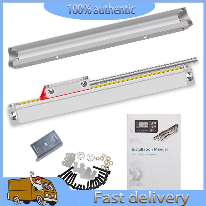 NEW Linear Glass Optical Scale Slim Sensor,High Accuracy,Lathe Milling