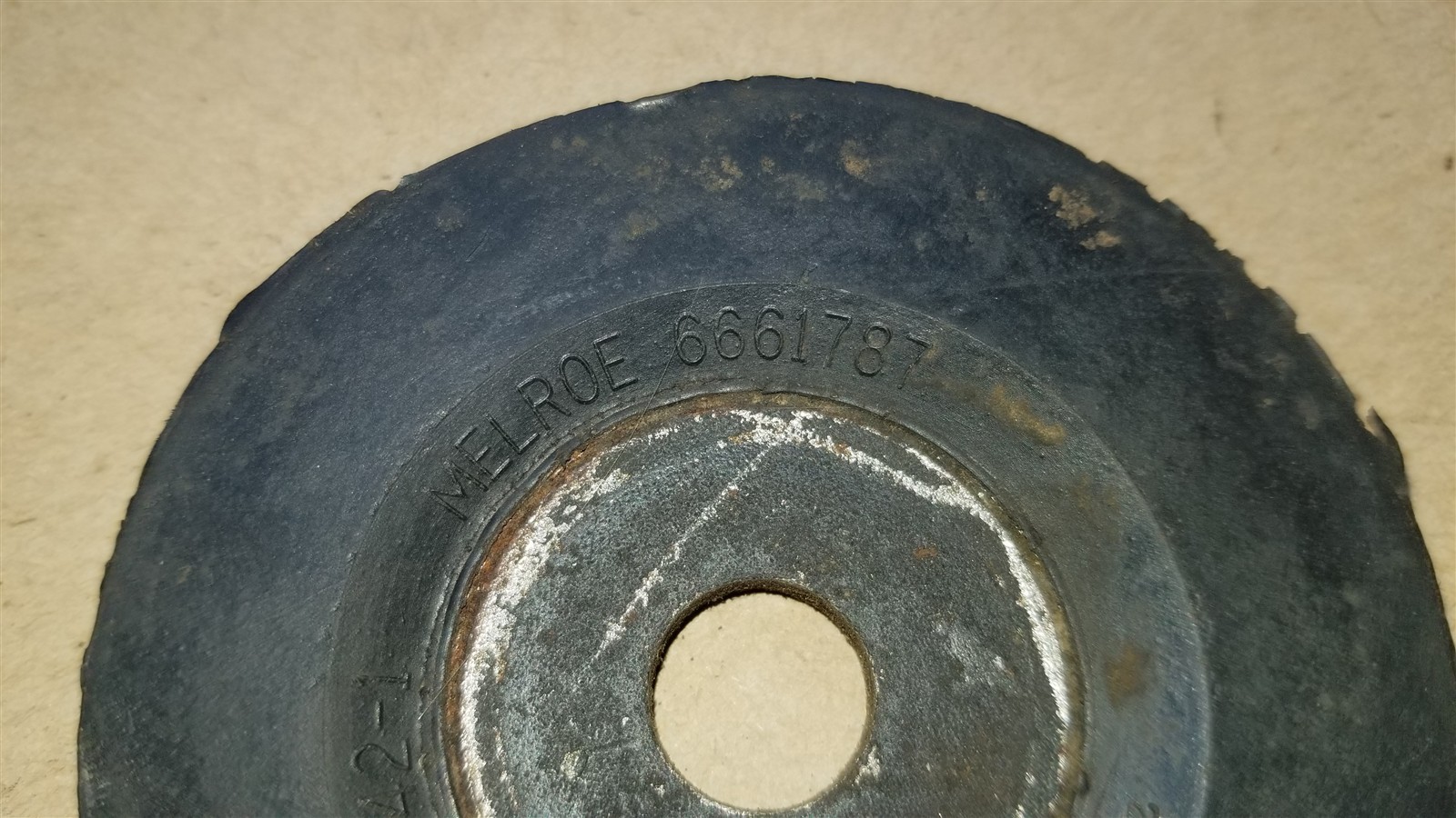 Bobcat engine mount snubbing washer 6661787