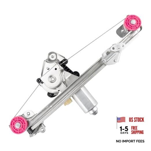 Rear Left Drive Side Power Window Regulator with Rear Left Driver Side Classic