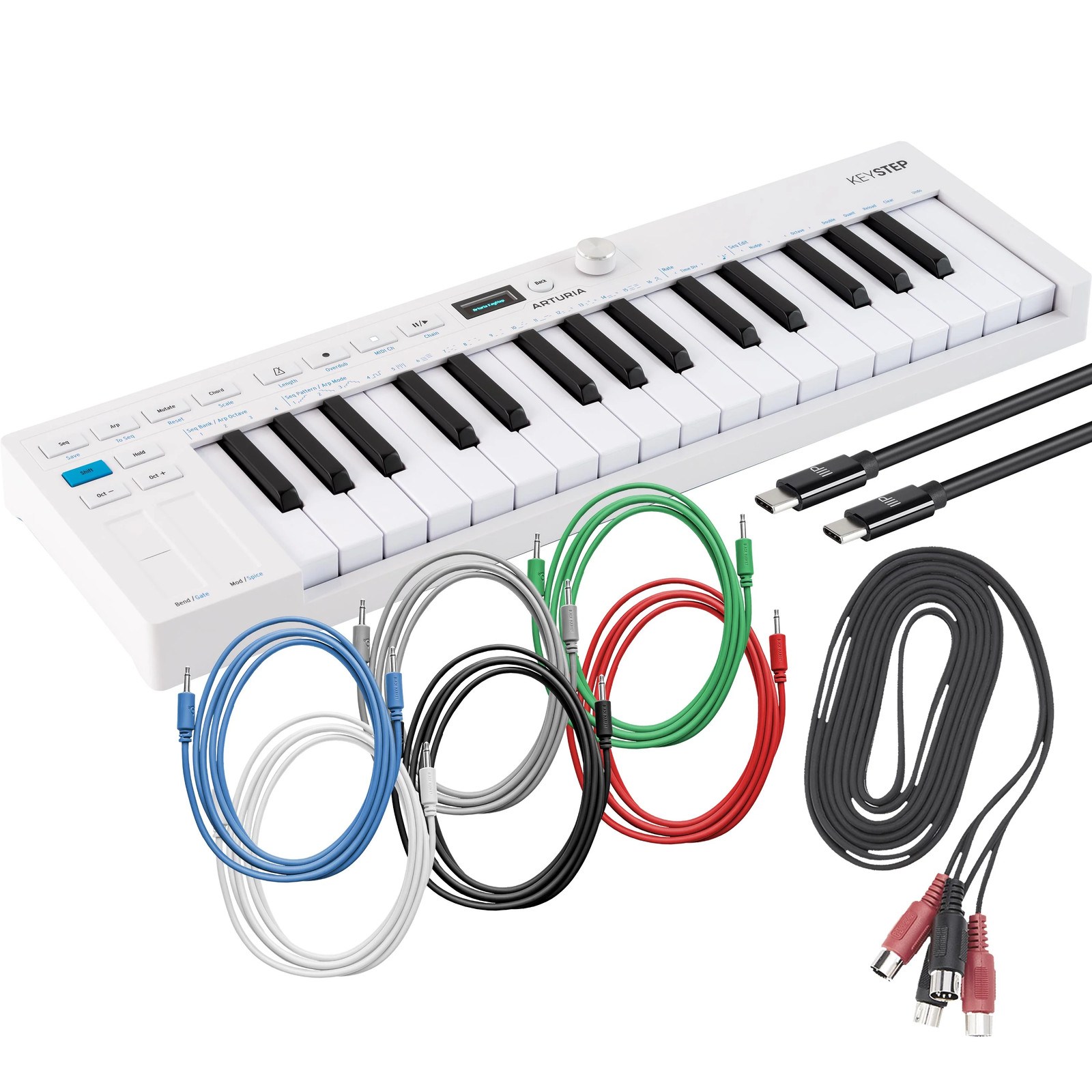 Arturia KeyStep Mk2 Controller and Sequencer COMPLETE CABLE KIT