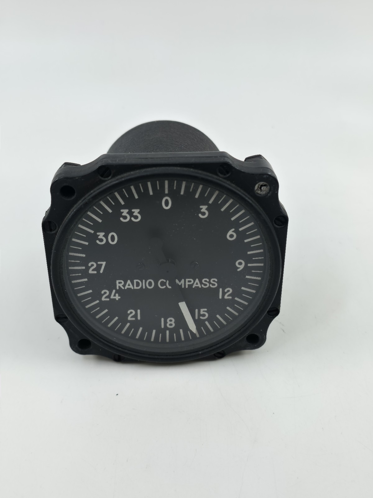Vintage LEAR 2330 Radio Compass Indicator ADF PN 97536-01 Aircraft Instrument