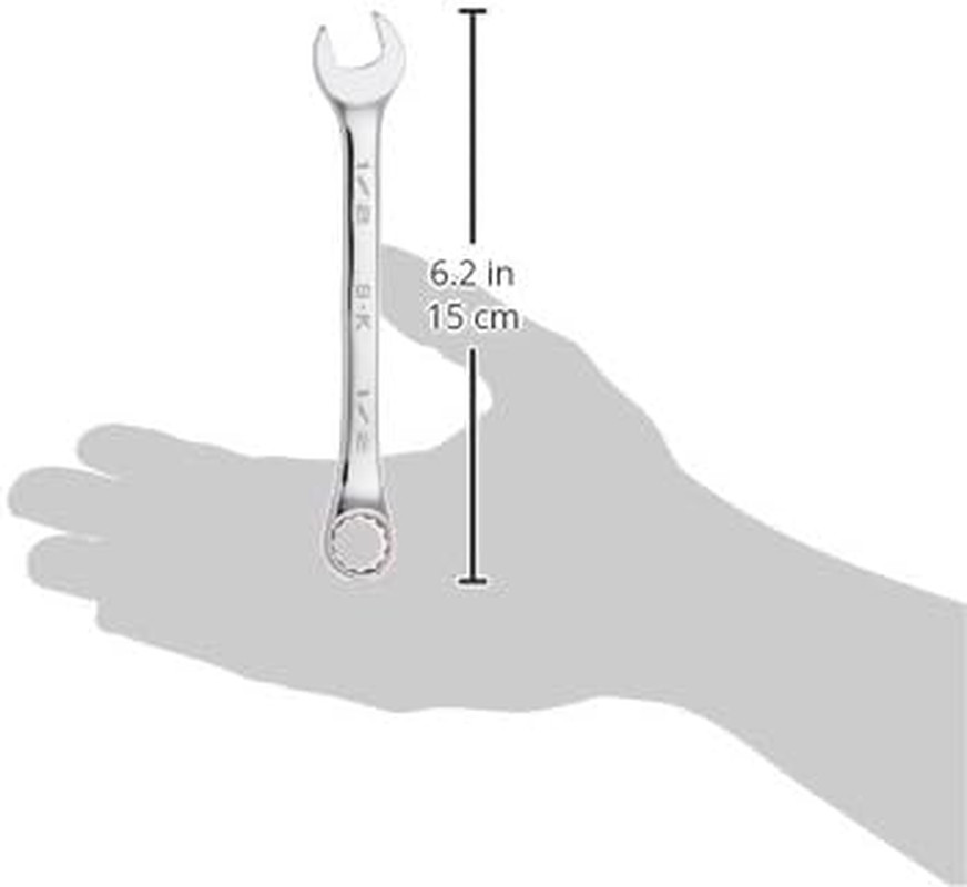 Tools USA 1/2", Regular, 12 Point, Superkrome® Combination Wrench | 88216