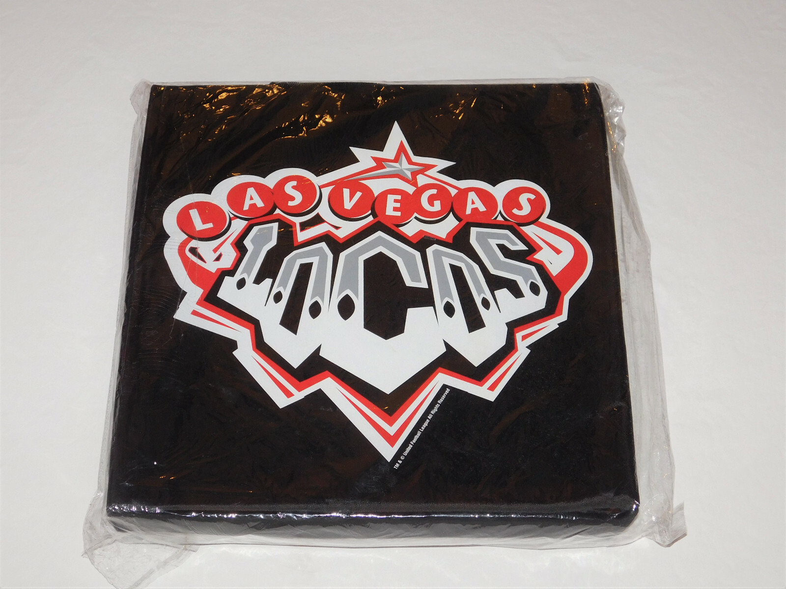 Las Vegas Locos / Locomotives UFL Football Team Logo Seat Cushion NEW SUPER RARE