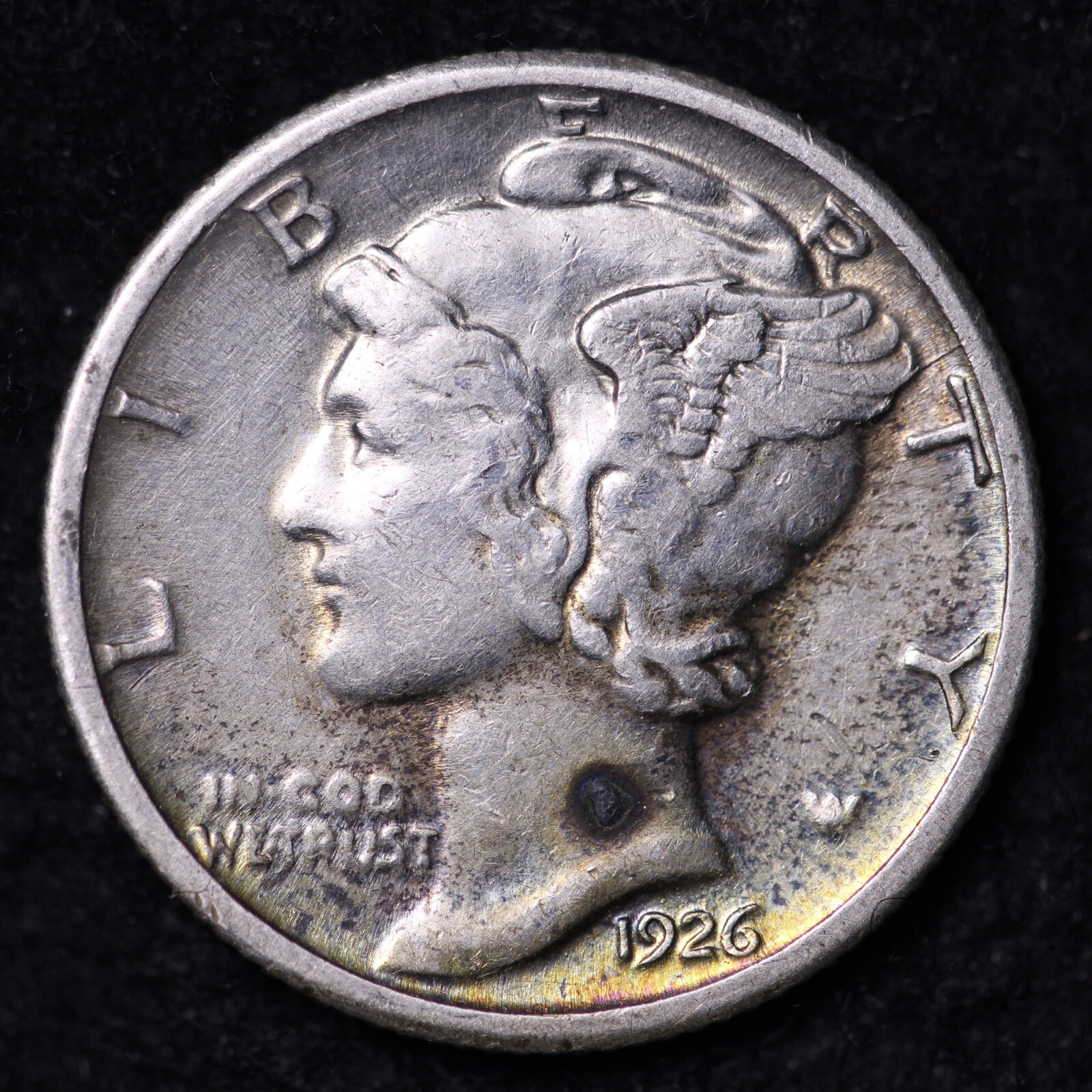 1926 Mercury Dime CHOICE AU FREE SHIPPING E796 QE