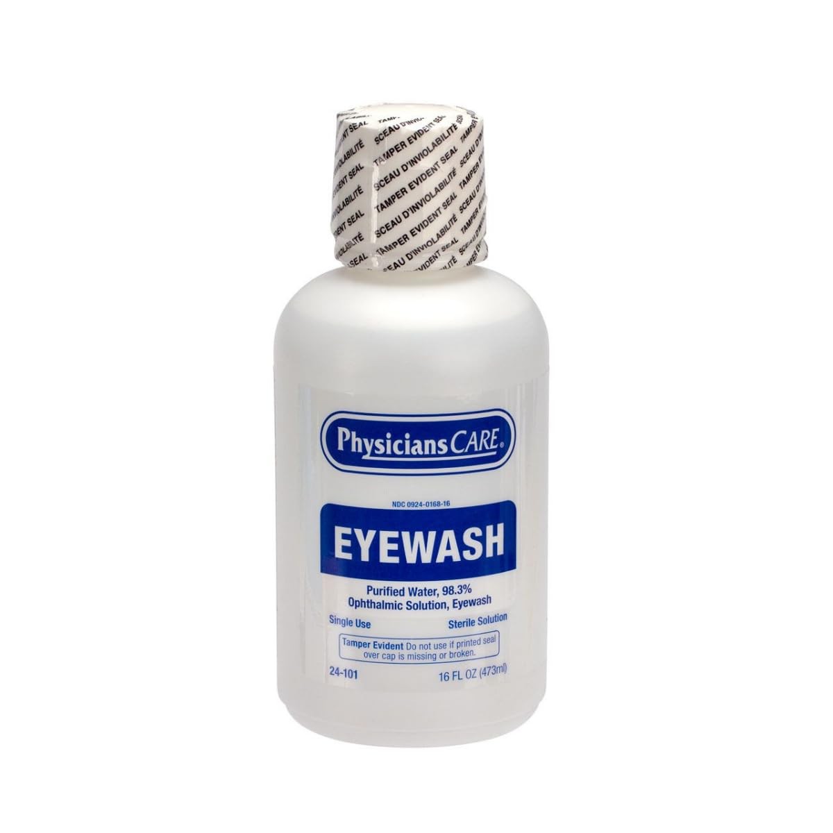 Eye Wash Solution, Sterile Isotonic Buffered Solution for Flushing & Irrigati...