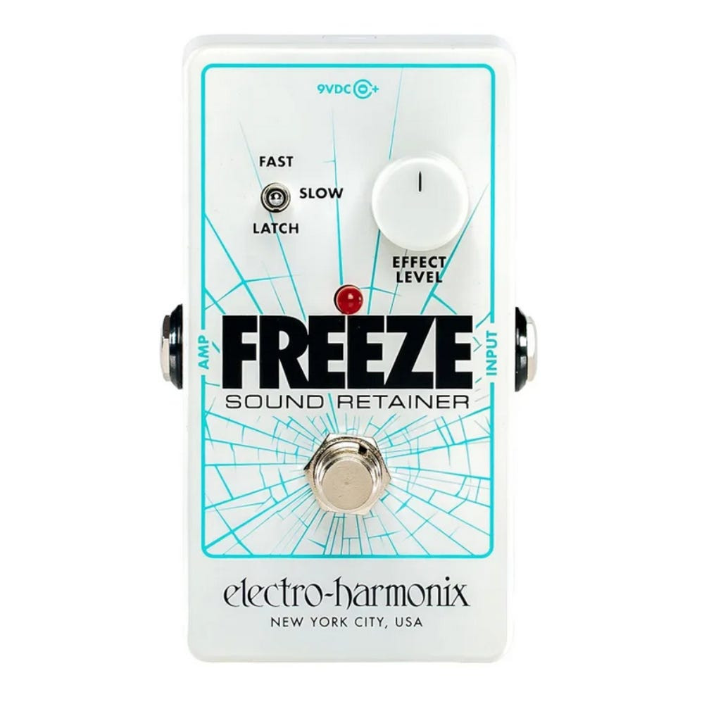 Electro-Harmonix Freeze Sound Retainer Pedal
