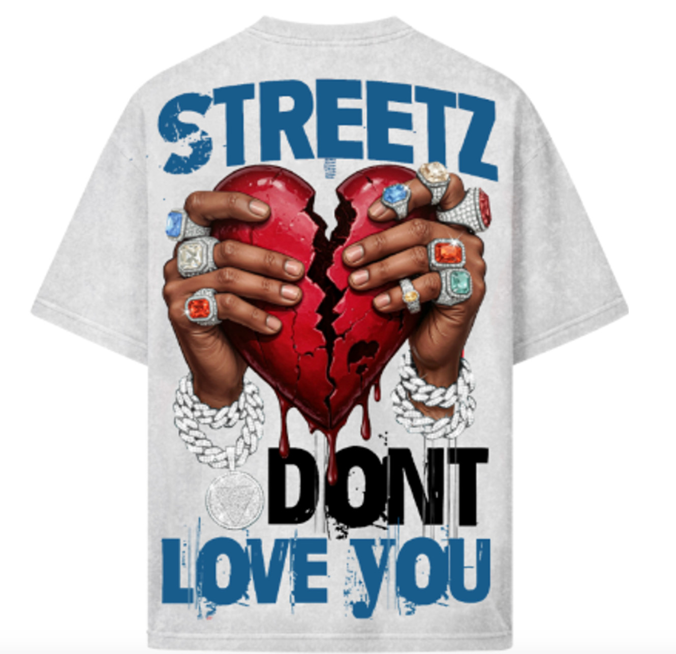 SIW5297 - STREETZ DONT LOVE YOU WHITE SHIRT