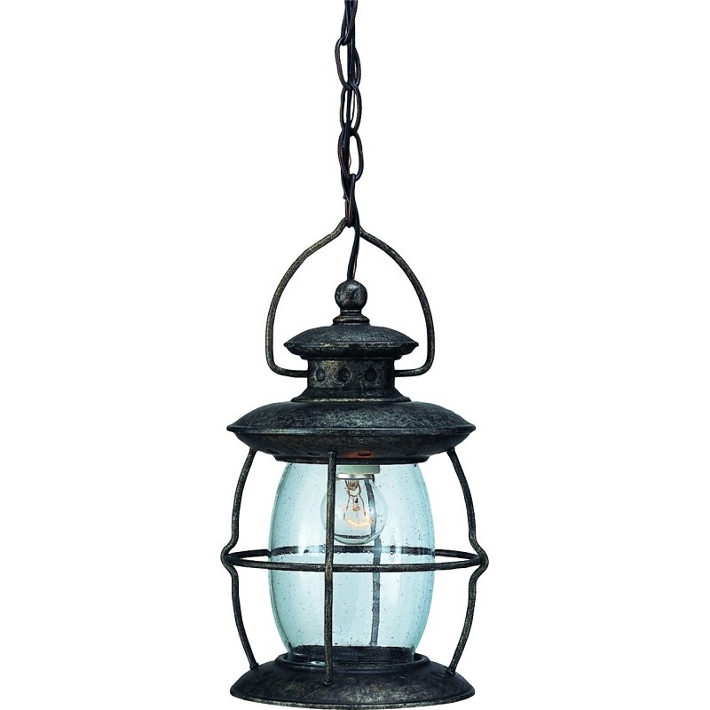 Boston Harbor BRT-CDC1701 Outdoor Pendant Lantern, 120 V, 60 W, Steel Fixture, M