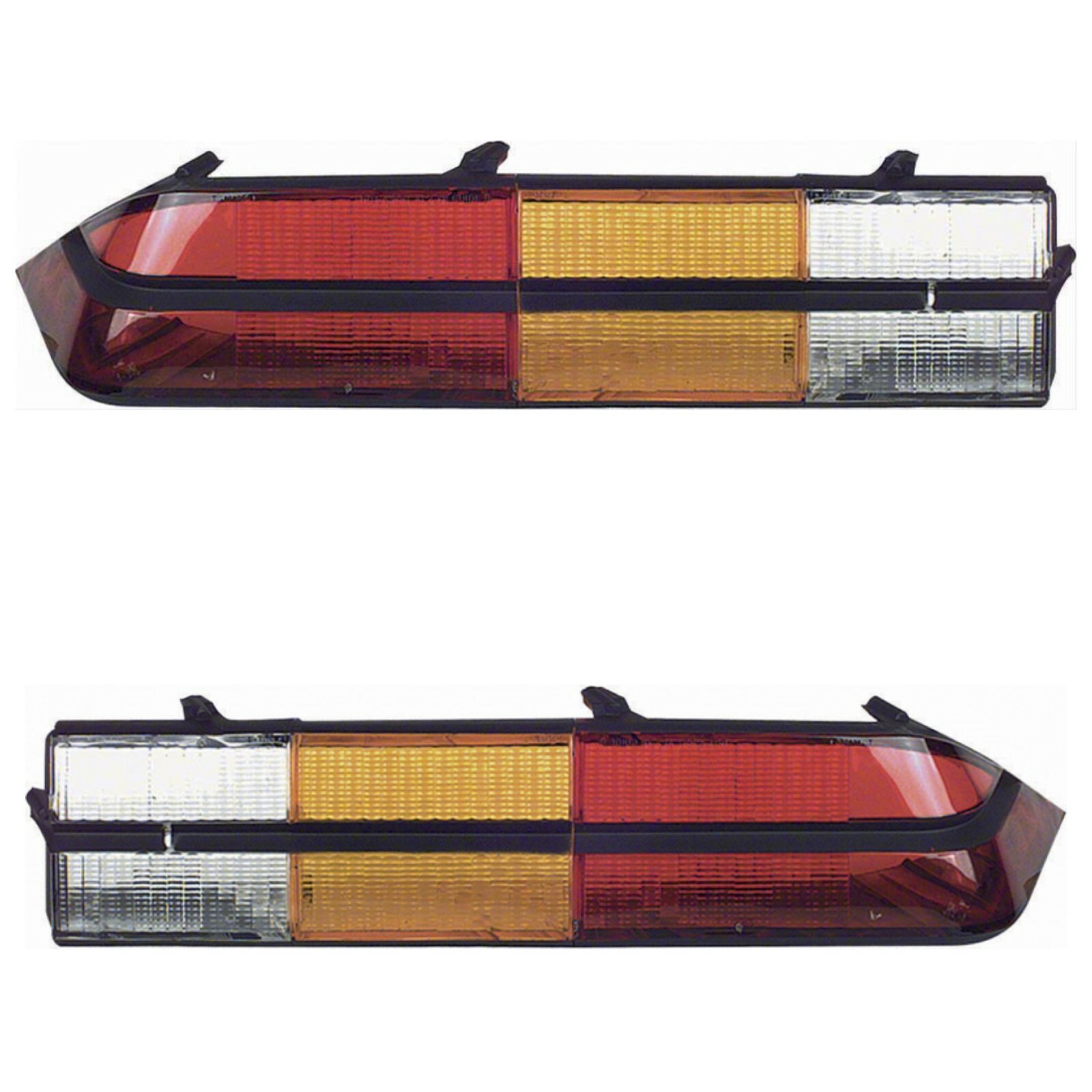 OER Tail Lamp Lens Set 1978-81 Chevy Camaro Z28 With Black Accent Trim
